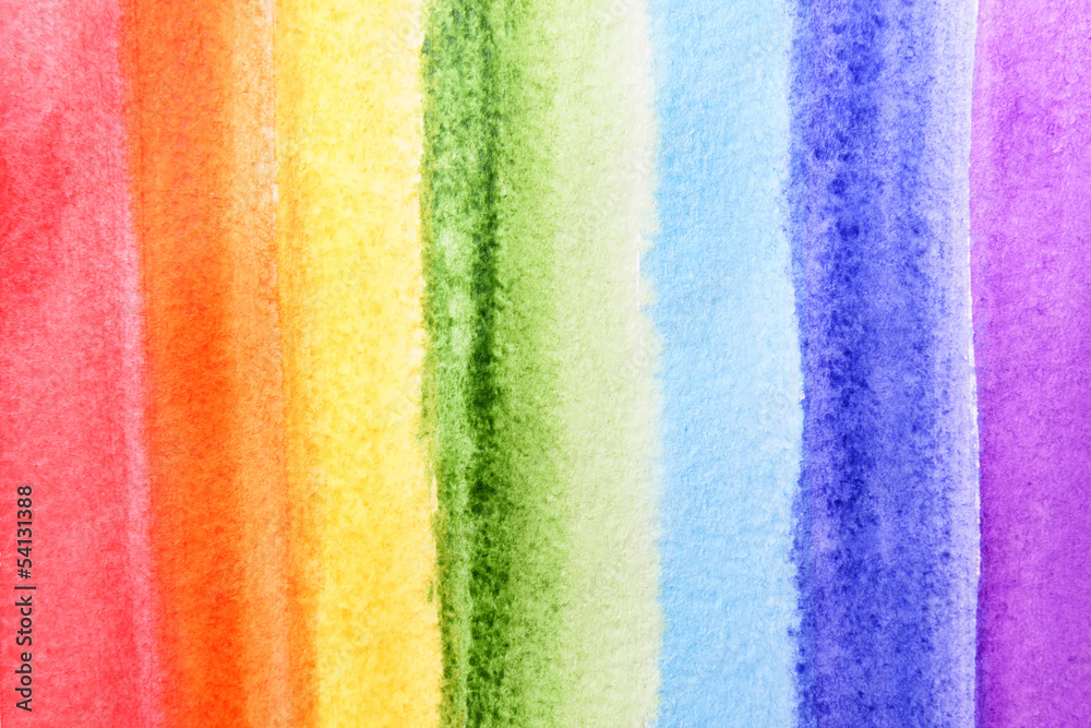parchment with colors of the rainbow