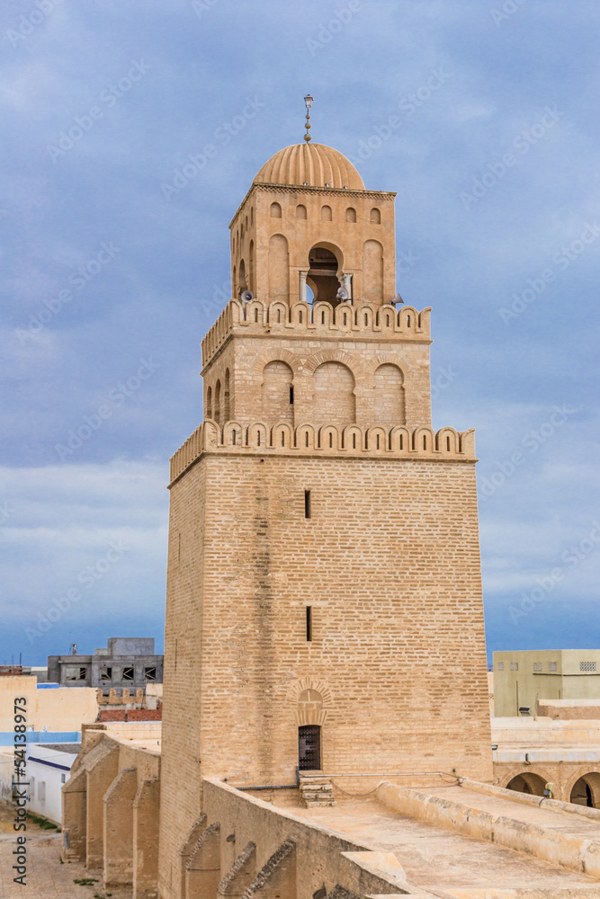 mosque in Kairouan, Tunisia