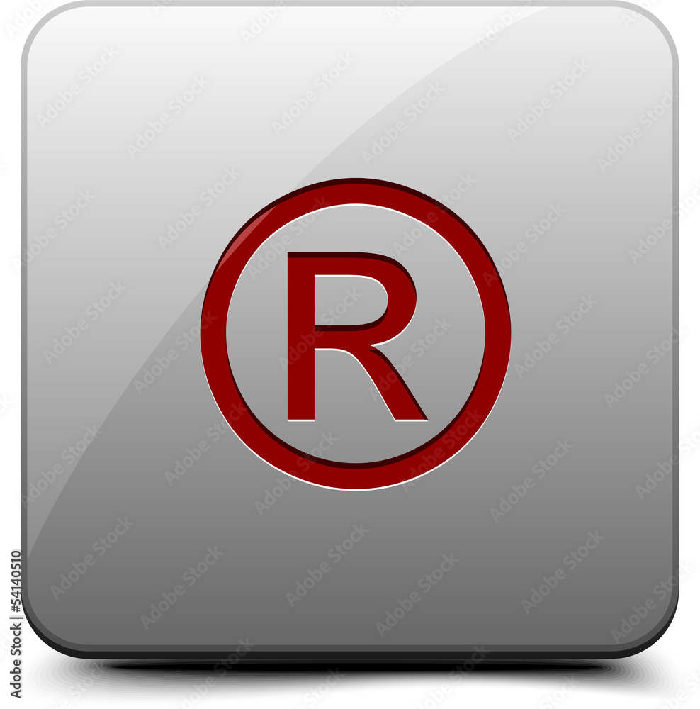 Registered Trademark Button