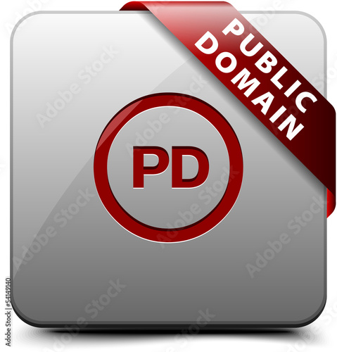 Public Domain button