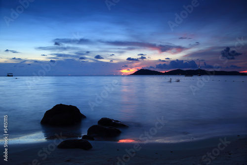 The beautiful view of sea at Khao Leam Ya - Mu Ko Samet Rayong, photo