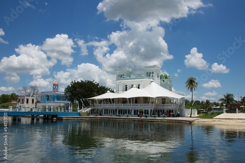Vászonkép Yacht Club in Cienfuegos