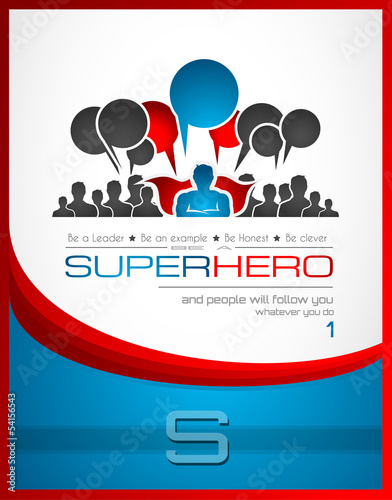 Communication and social media concept art
