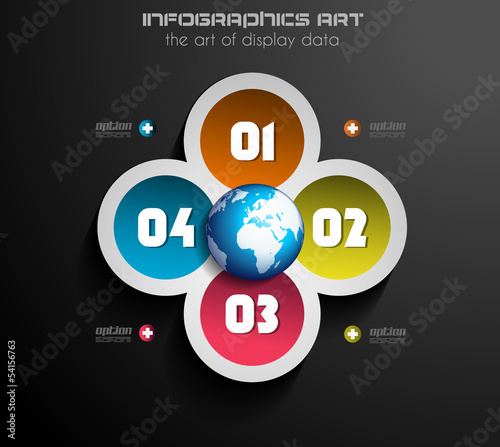 Infographics concept to display your data