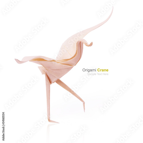Origami tender crane