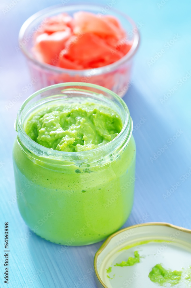 wasabi and ginger