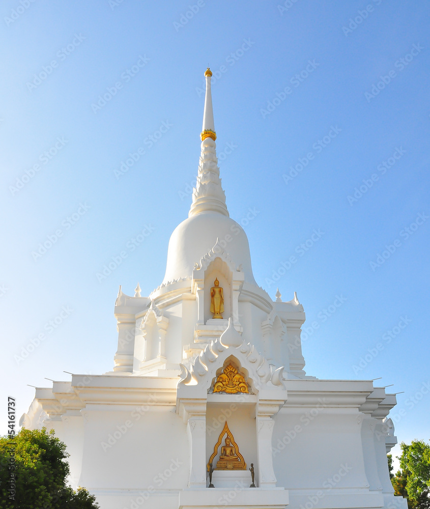 White pagoda