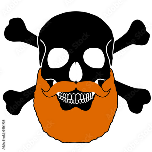 Pirate Barberousse noir
