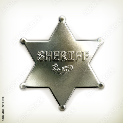 Sheriff star icon