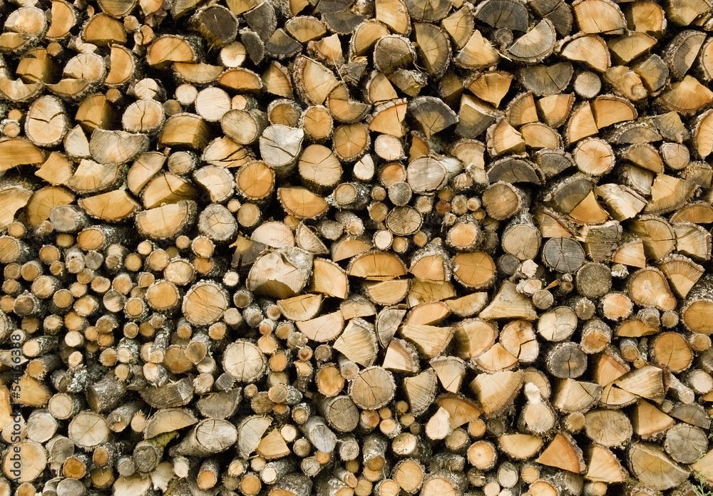 Pile of wood Pile of wood