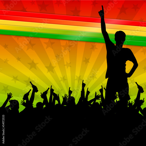 hintergrund regenbogenfarben reggae III