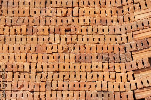 Stack of Red Bricks