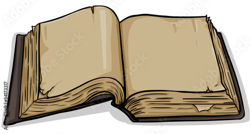 vector ancient book