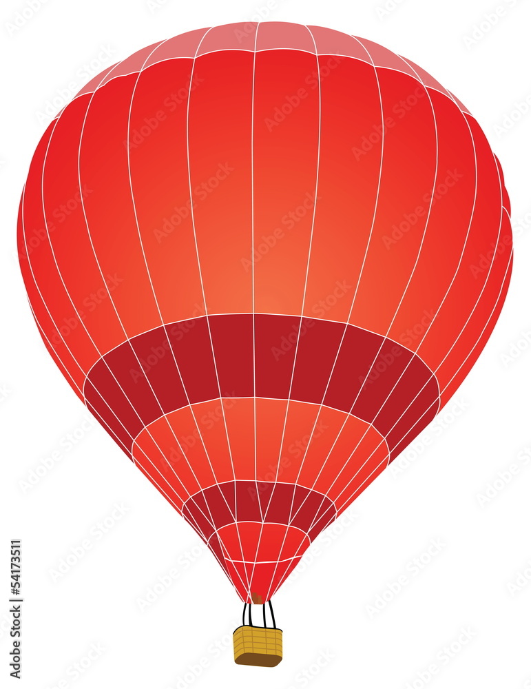 Fototapeta premium Hot Air Balloon for Transportation Concept.
