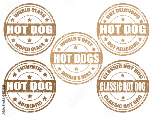 Hot Dog -stamp
