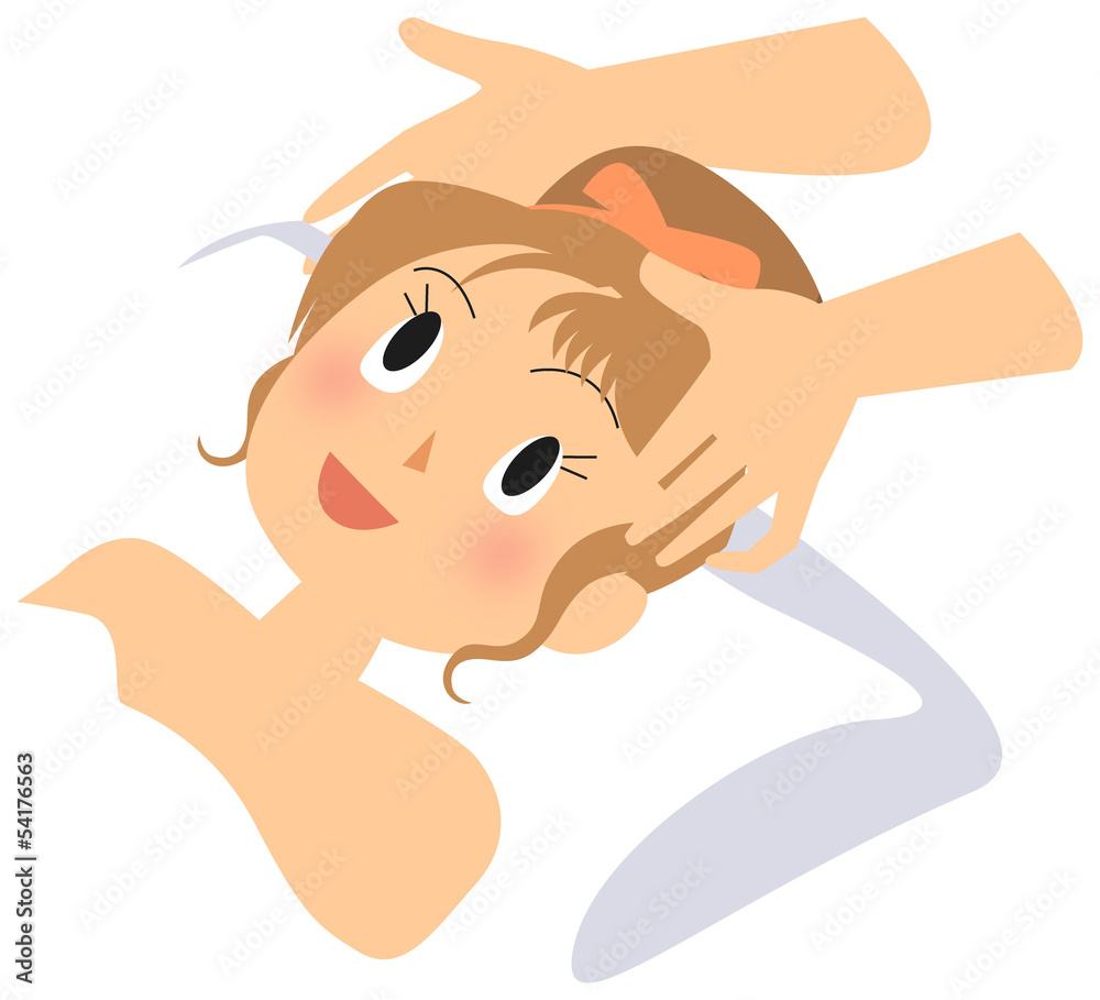 Obraz premium Skin care - massage