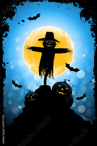 Grungy Halloween Background