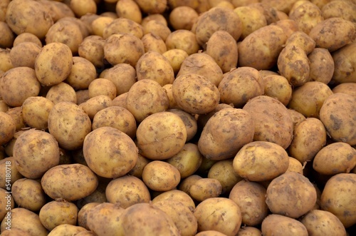 Potatoes at the market