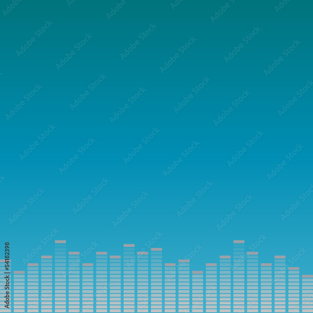 Fototapeta premium Spectrum analyzer