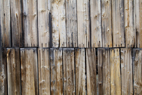 Old Wooden Planks Background Texture