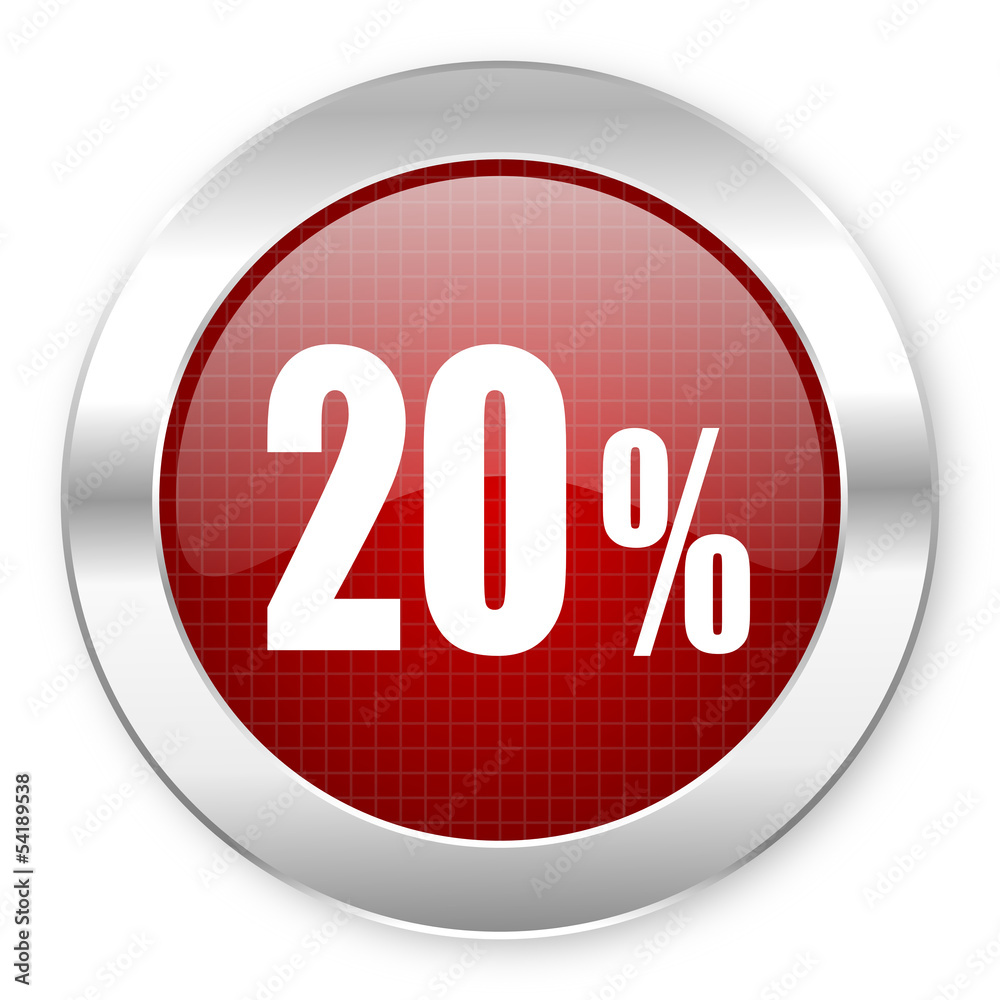 20 percent icon 20 percent icon
