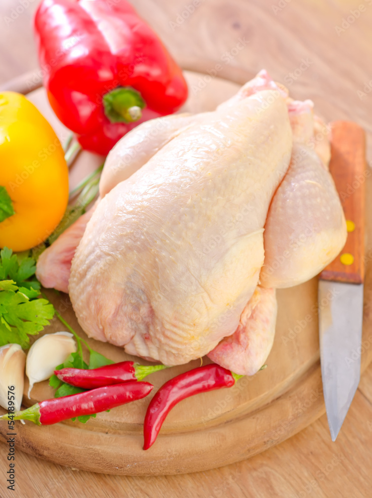 chicken and vegetables