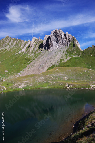 Fototapeta Naklejka Na Ścianę i Meble -  randonnée des cinq lacs de la forclaz - haute tarentaise