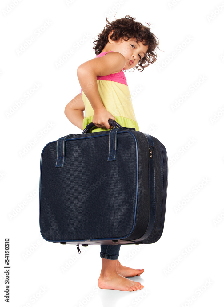 Adorable caucasian girl