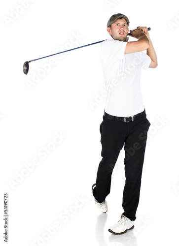 Professional golf player