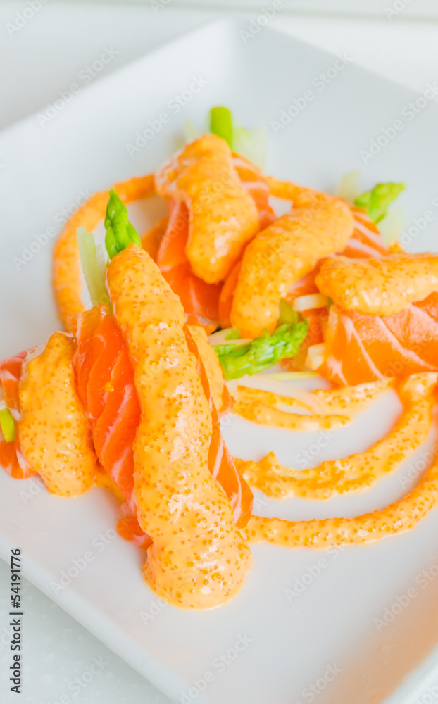 Salmon roll Salmon roll