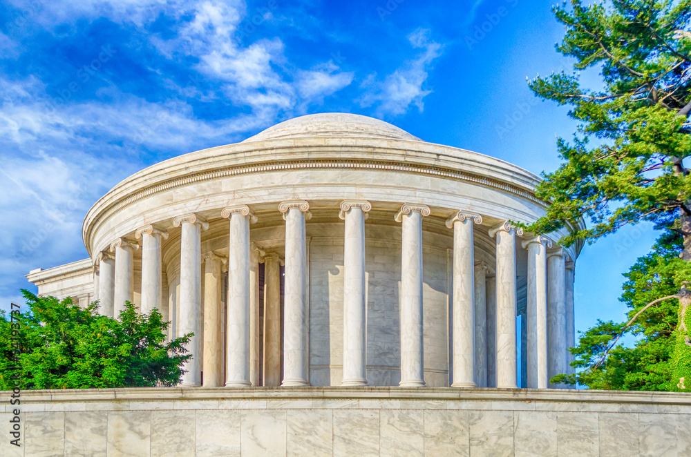 Jefferson Memorial in Washington DC