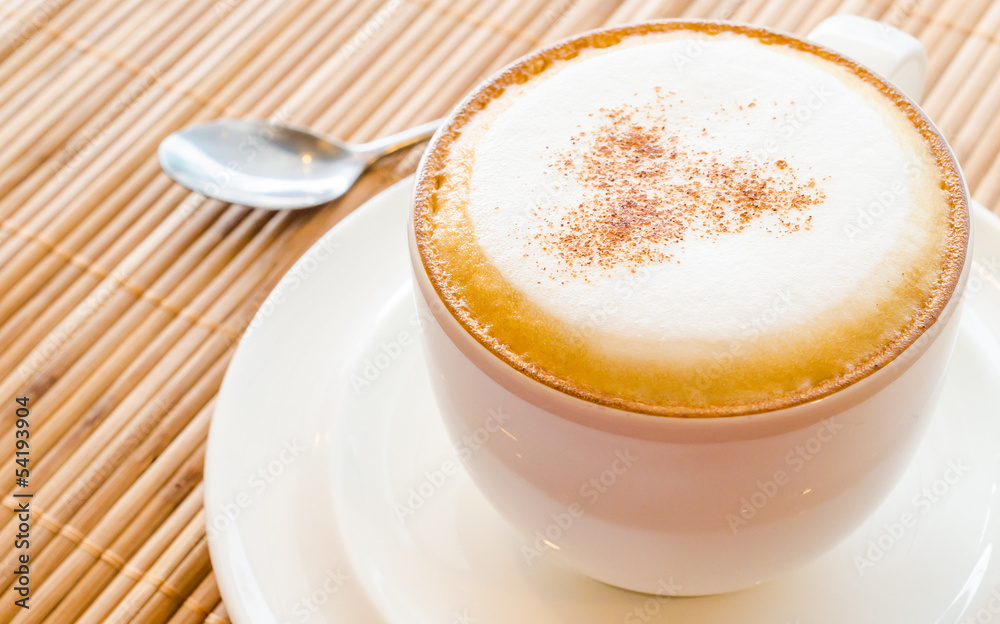 Hot cappuccino Hot cappuccino
