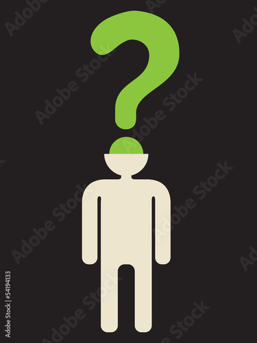 open minded person questioning