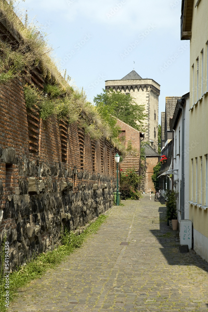 historische Altstadt von Zons Stock Photo | Adobe Stock