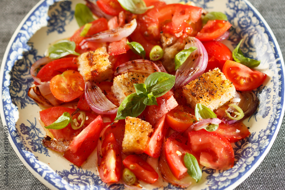 Rustic tomatoes salad Rustic tomatoes salad