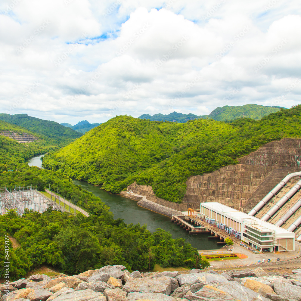 Srinakarin Dam in Thailand