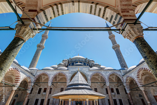 Fatih Mosque (Conqueror's Mosque) in Istanbul, Turkey photo