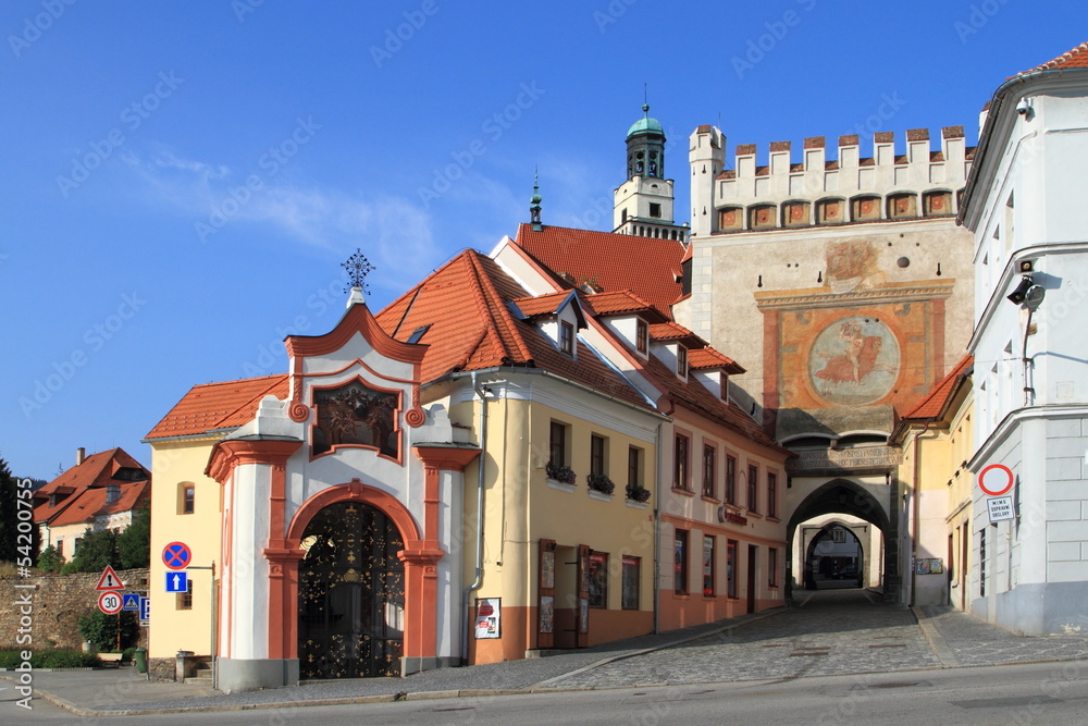 Old historic town Prachatice