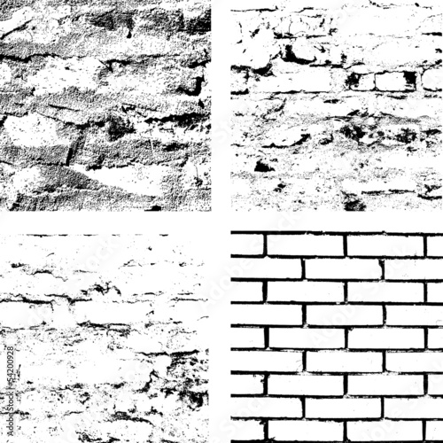grunge textures set. background. vector illustration