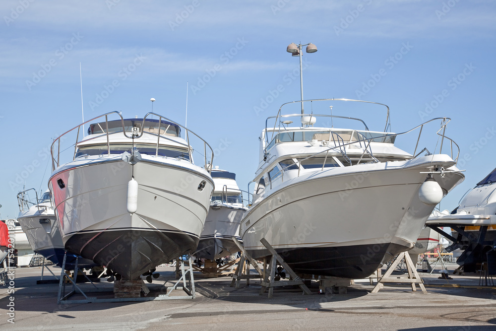 Fototapeta premium Boats on the shore