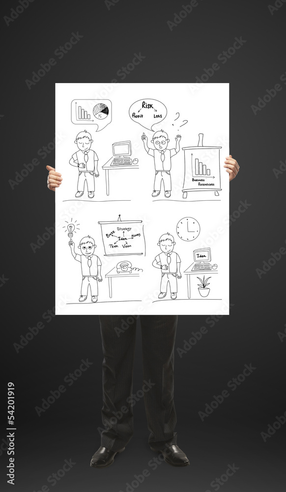 Fototapeta premium business concept