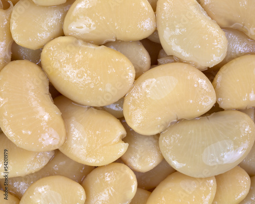 Close view butter beans