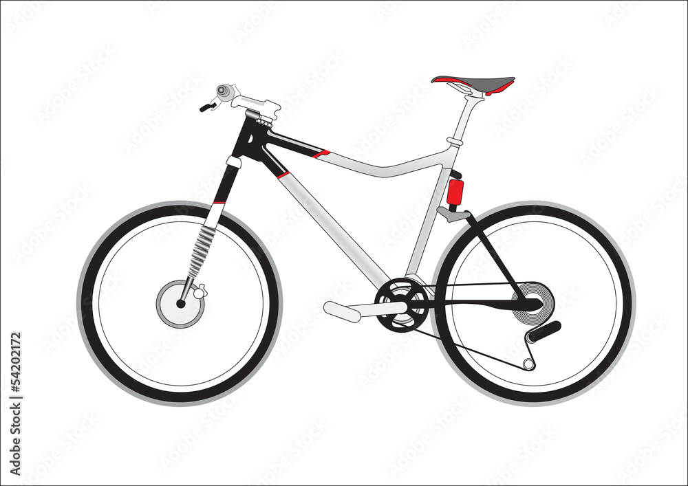 Obraz premium bicycle vector stock images