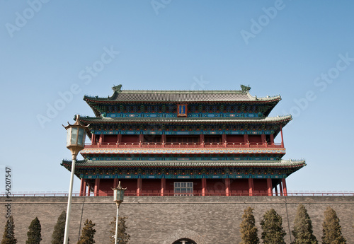 Zhengyangmen Gatehouse  Qianmen  in Dongcheng  Beijing  China