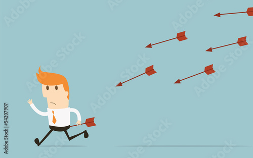 Businessman lose