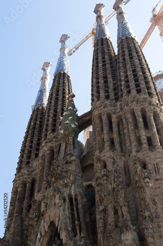 Sagrada Familia w Barcelonie, Hiszpania