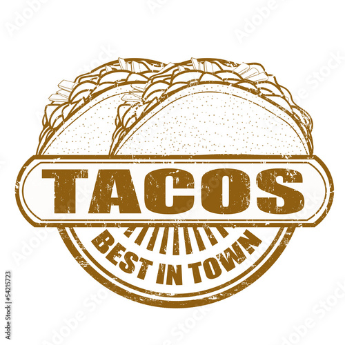 Tacos stamp