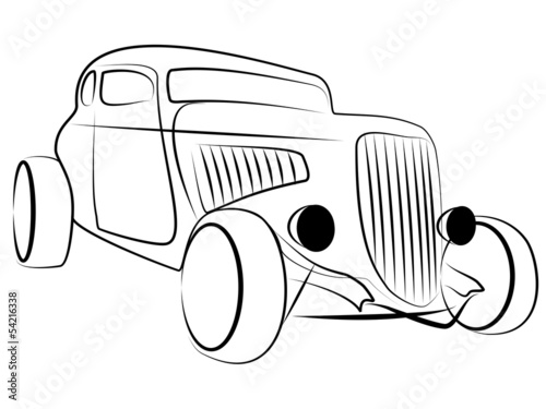 Tribal Custom Hot Rod