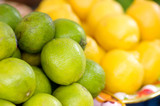 lime and lemons citrus fruit