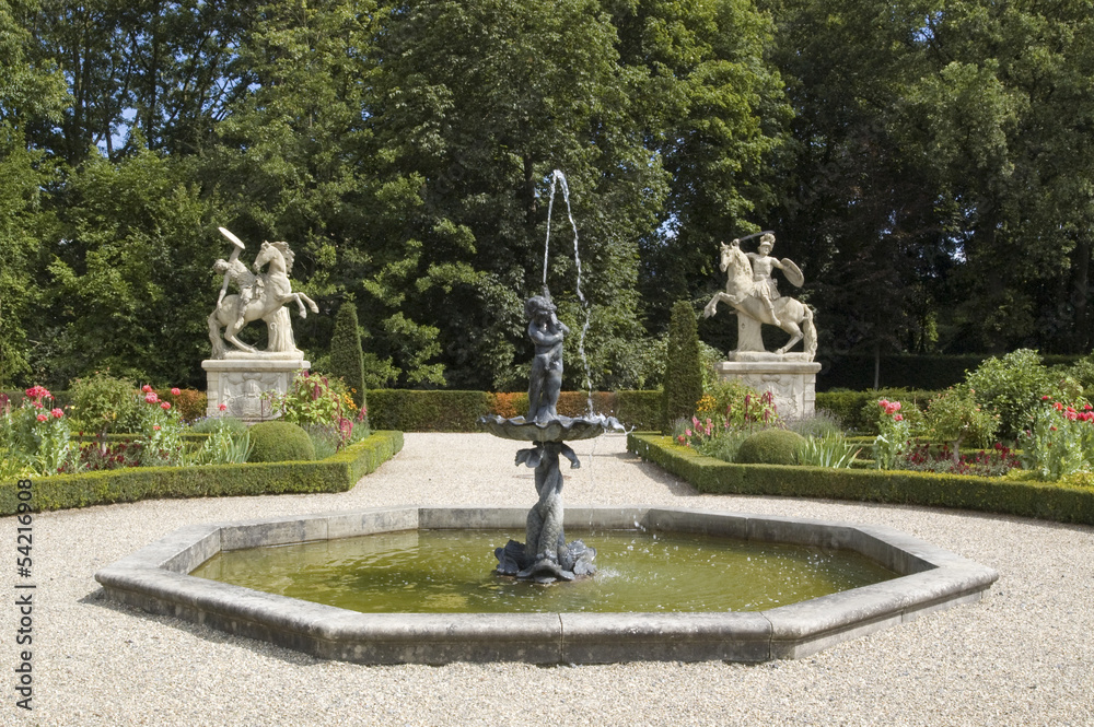 Garden of Wasserburg Anholt